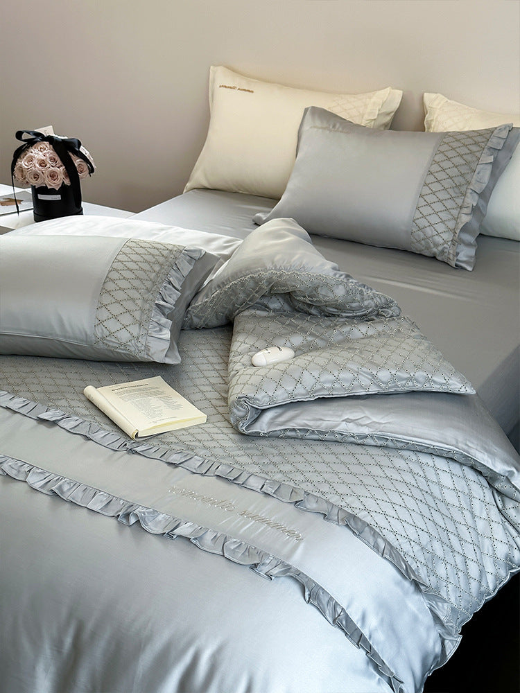 Satin bedding set