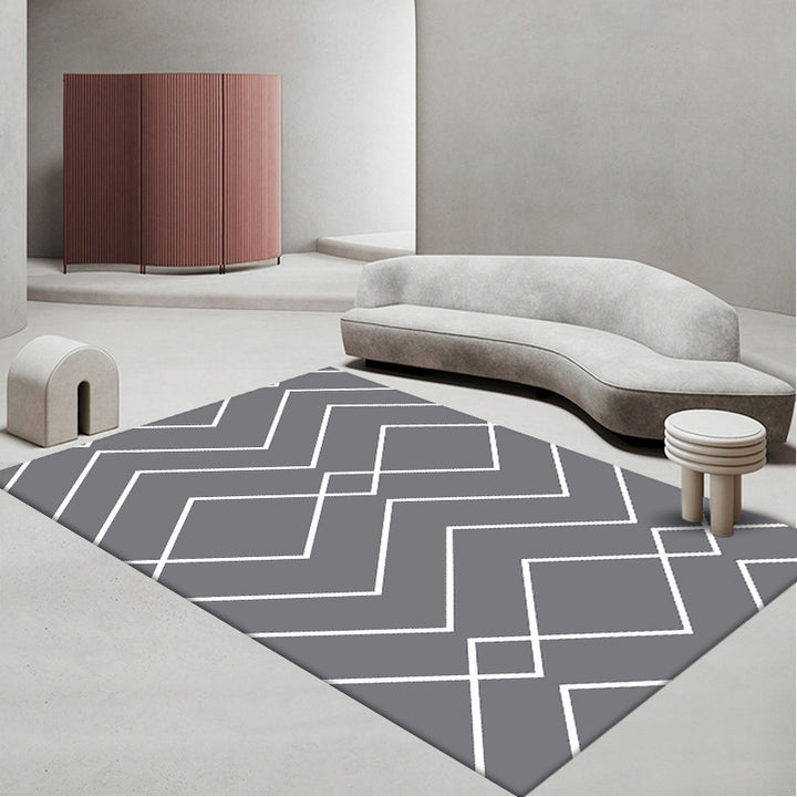 Contemporary Geometric Area Rug Kalsten