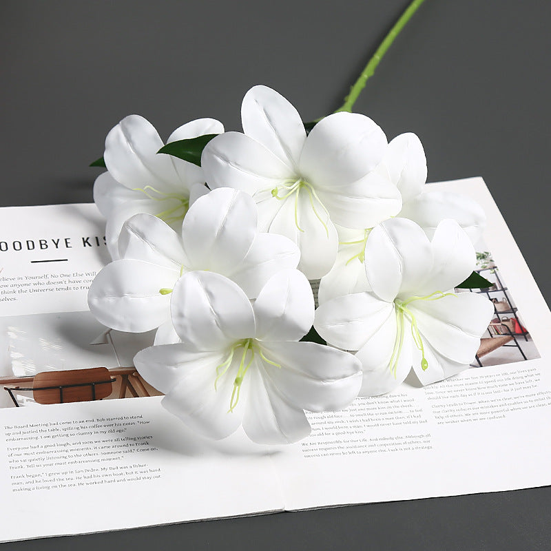 Realistic Silk Flower Stem Arrangement