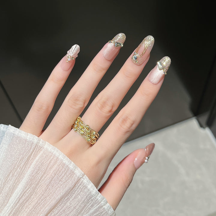 Stylish Stiletto Press-On Nail Extensions Kalsten
