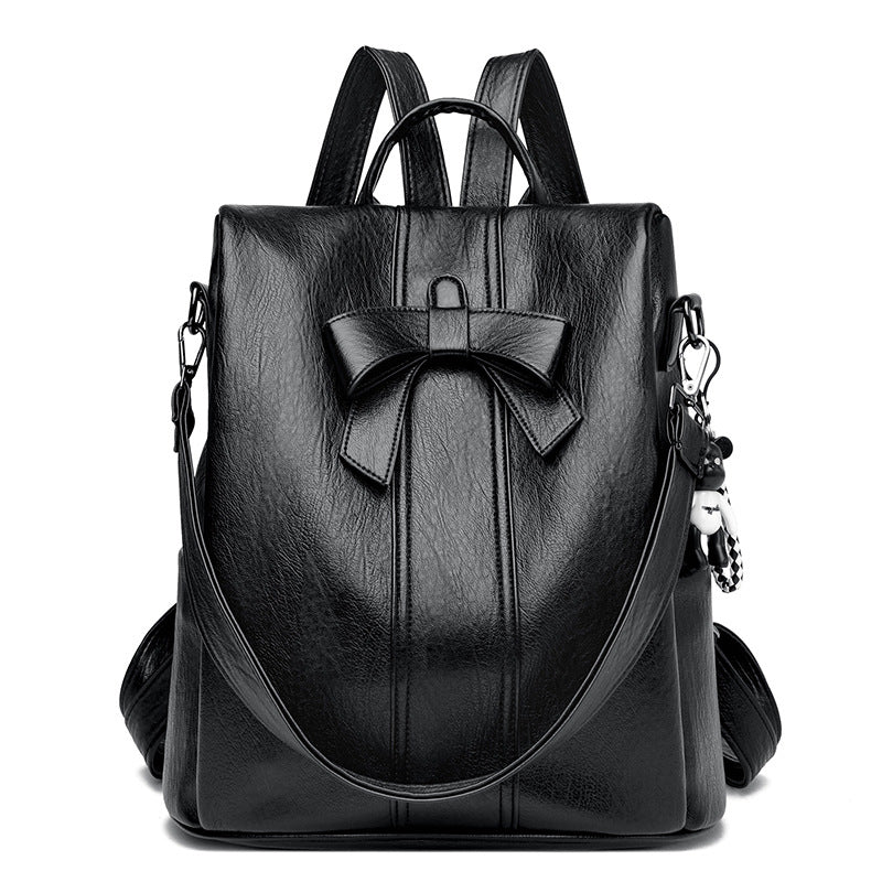 Stylish Bow-Accented Backpack Kalsten