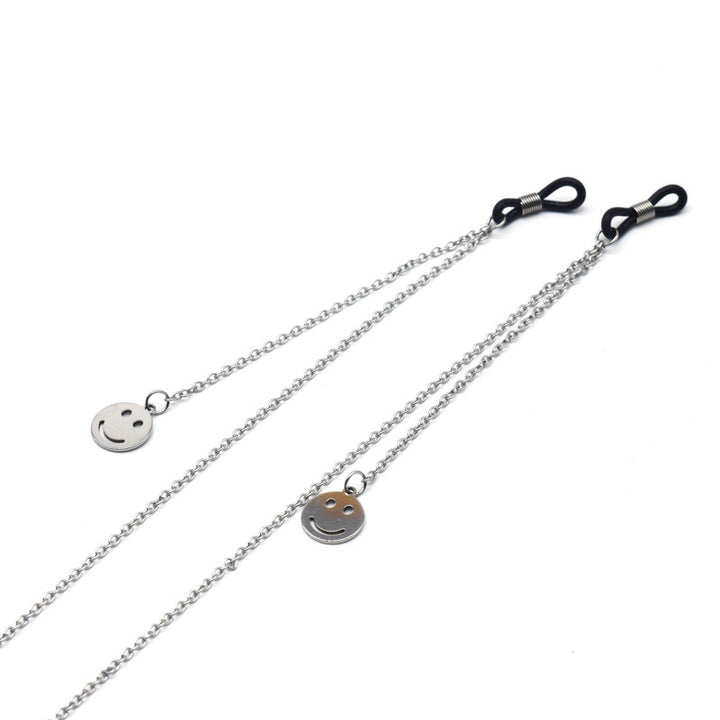 Chic Smiley Face Eyewear Chain Kalsten