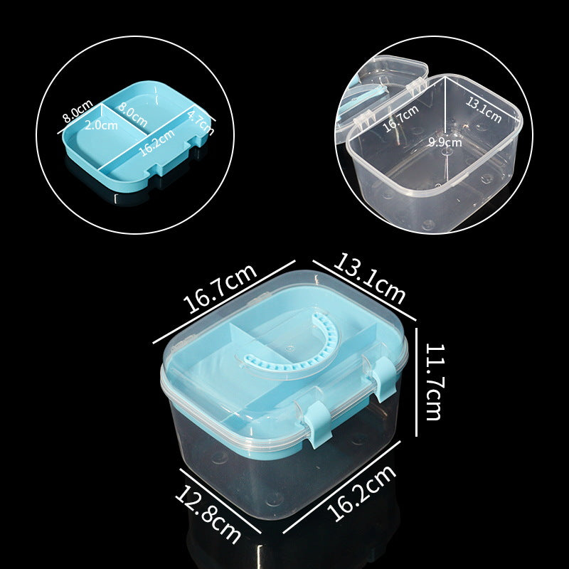 Multi-Divisional Food Storage Organizer Box Kalsten