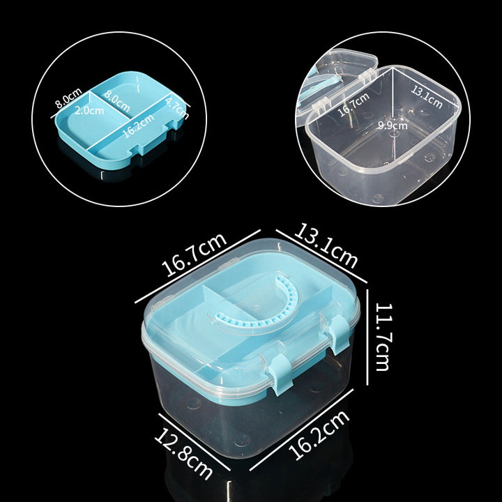 Multi-Divisional Food Storage Organizer Box Kalsten