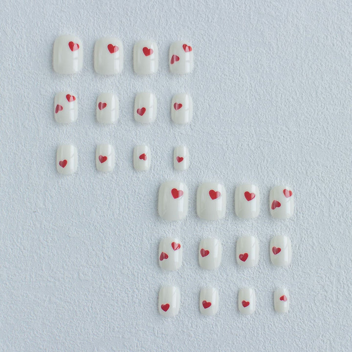 Artistic Heart Design Nail Art Kit