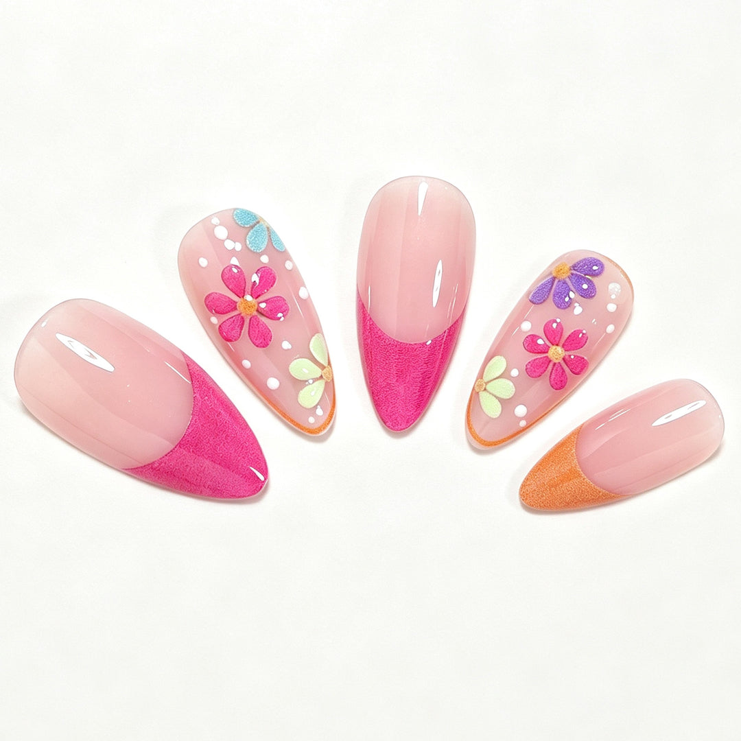 Floral Design Nail Art Kit Kalsten