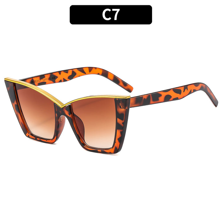 Architectural Cat-Eye Sunglasses
