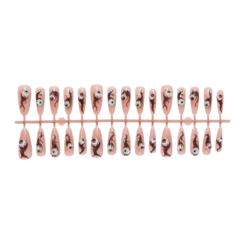 Nail art set with creative eye design Kalsten