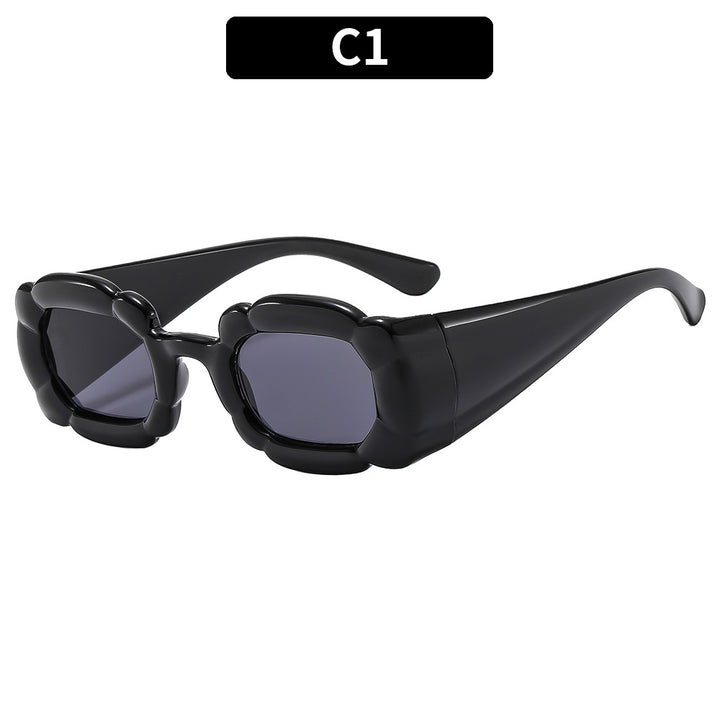 Floral-Inspired Oversized Sunglasses