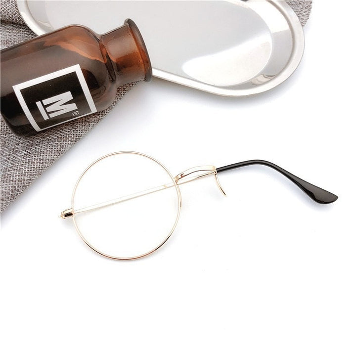 Retro-Inspired Round Frame Glasses Kalsten