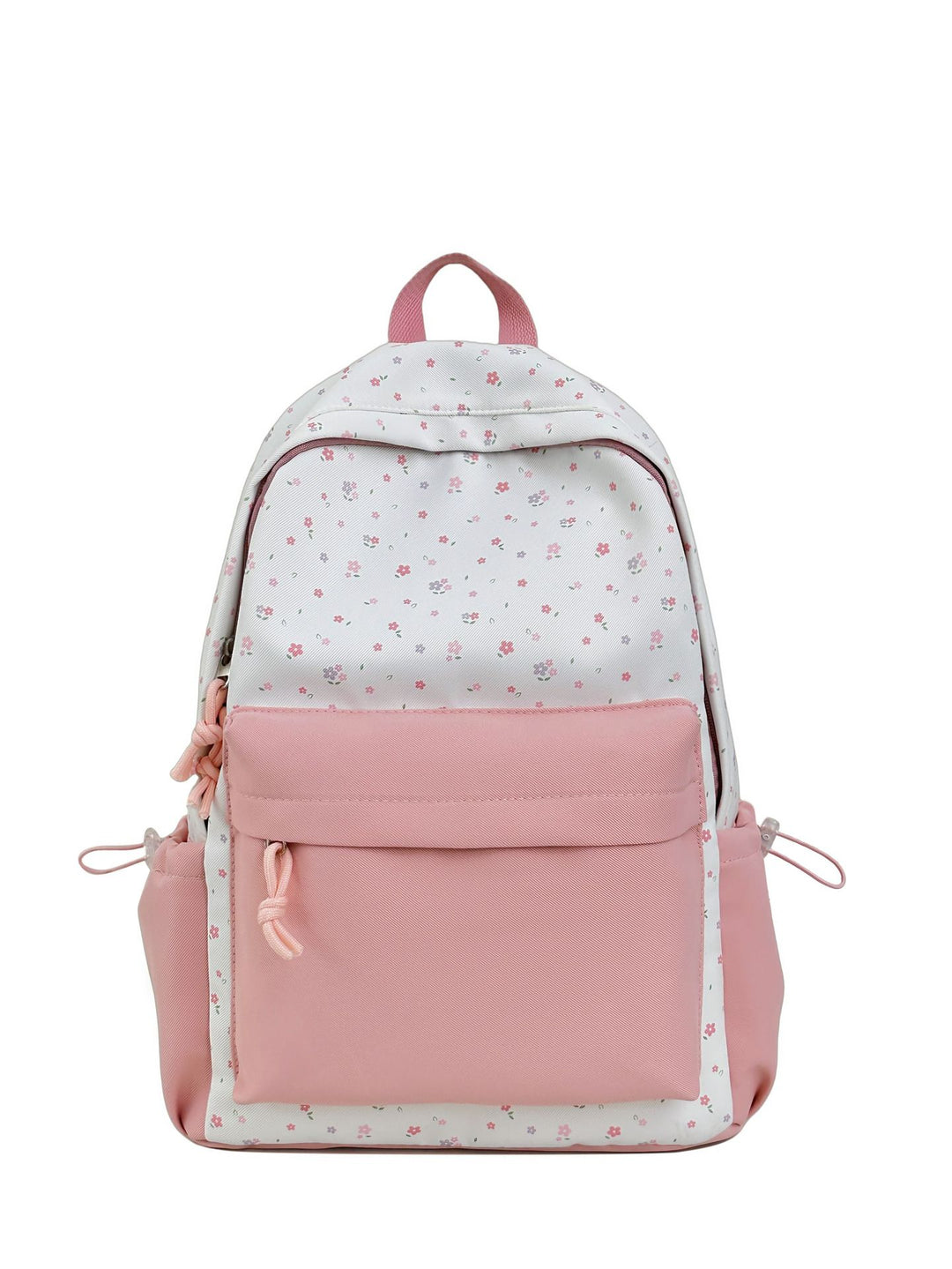 Mini backpack with floral design and practical organizer compartments Kalsten
