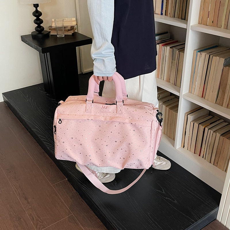 Stylish Stars-Patterned Adventure Duffle Bag Kalsten