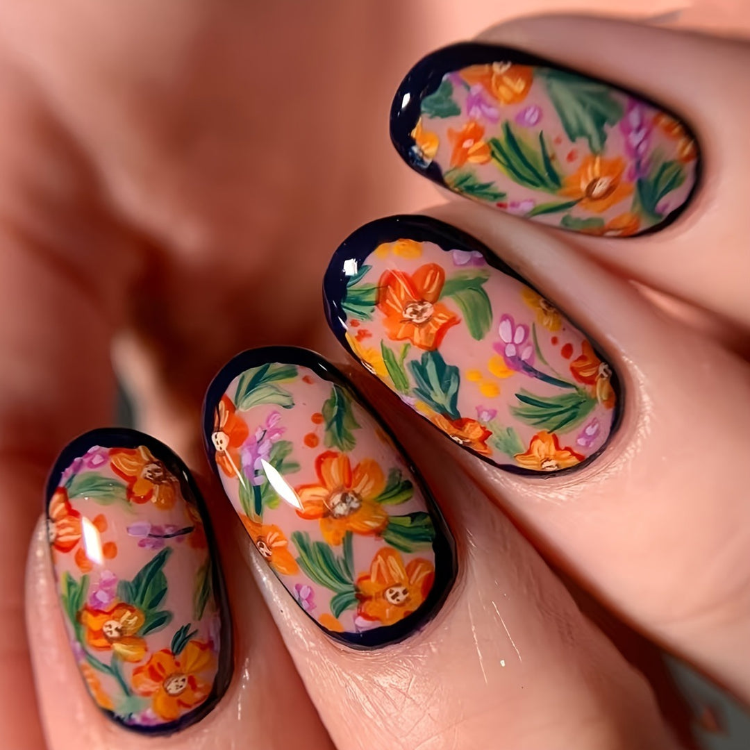 Blossom Nail Art Design Kalsten