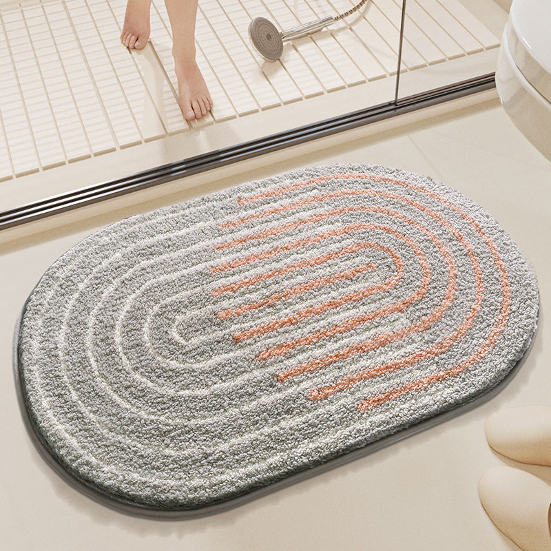 Plush Microfiber Bath Rug Kalsten