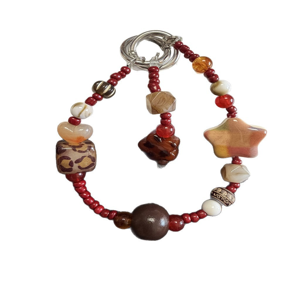Decorative Beaded Keychain Kalsten 1790134471