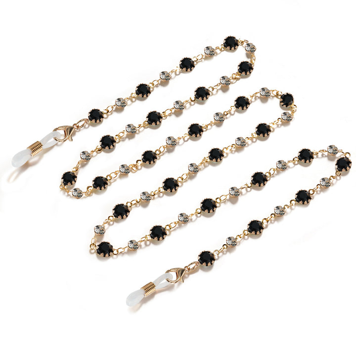 Elegant Gemstone Eyewear Chain Kalsten