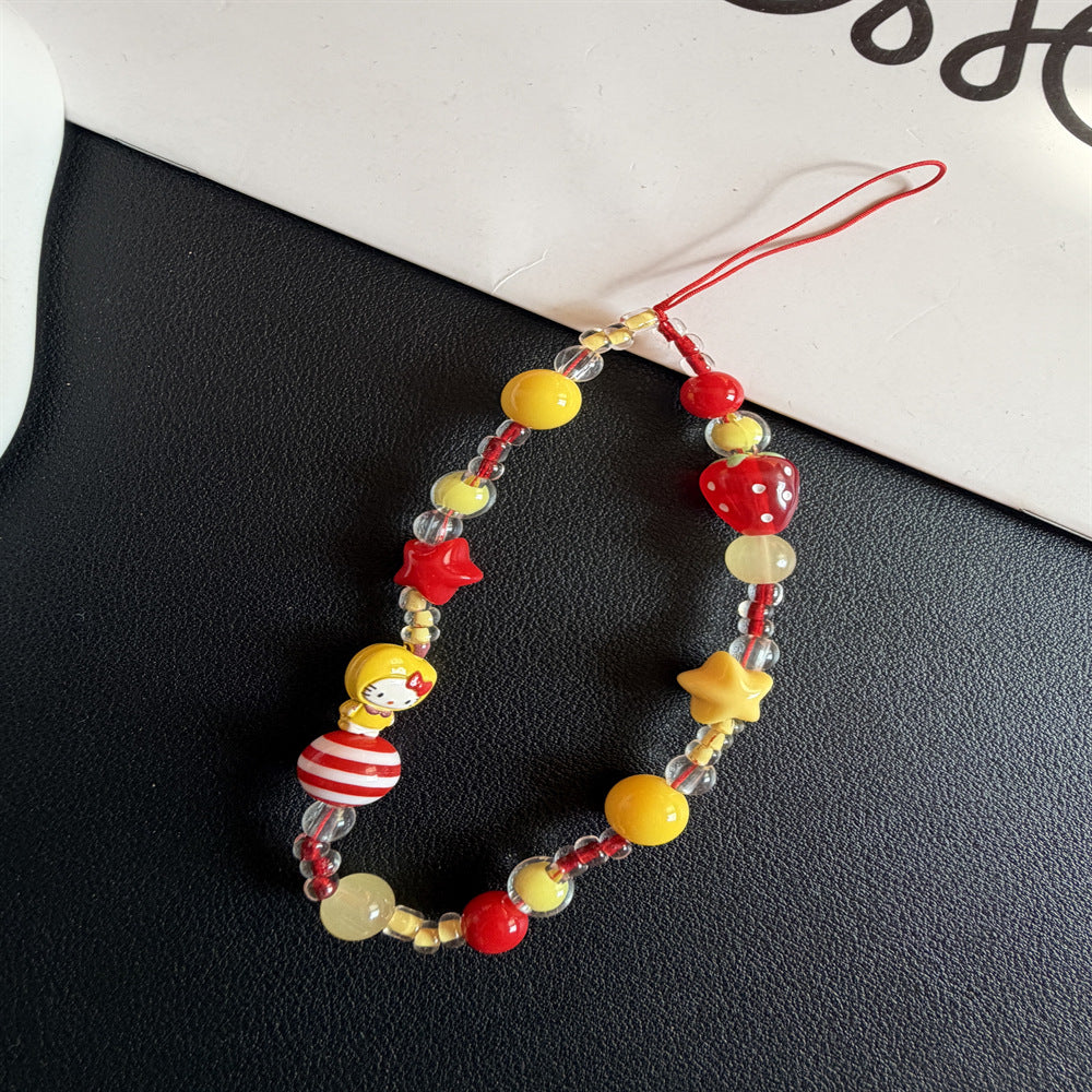 Whimsical Beaded Eyewear Strap Kalsten