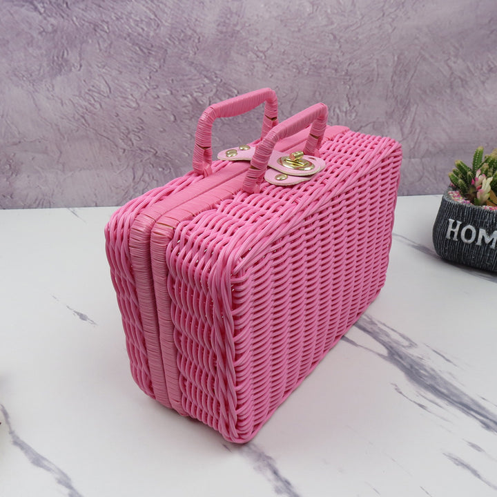 Handcrafted Storage Wicker Box Kalsten