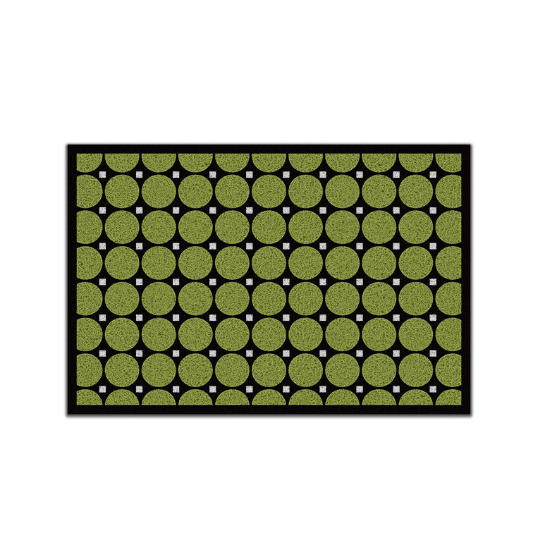 Floral Patterned Entryway Mat