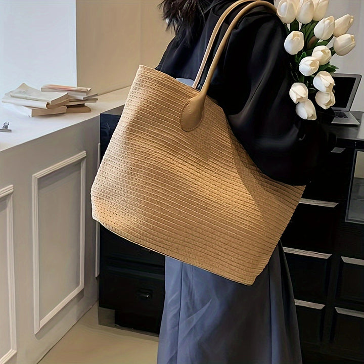 Tote bag made of structured fabric Kalsten