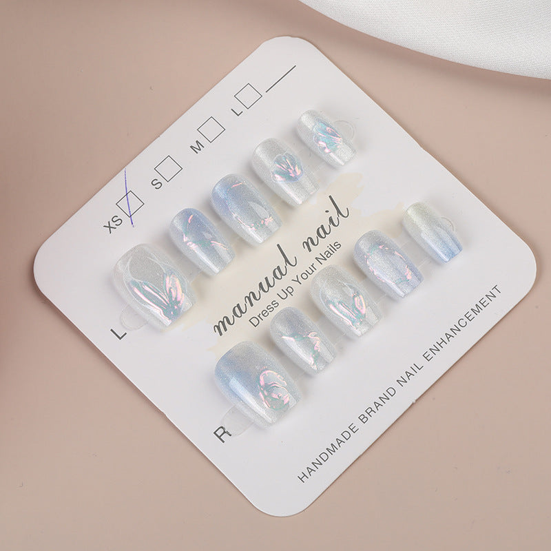 Handmade Decorative Press-On Nail Set Kalsten
