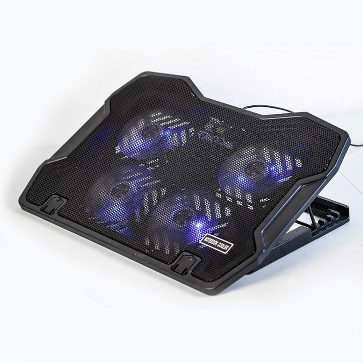 Laptop cooler with quattro fans and RGB lighting Kalsten