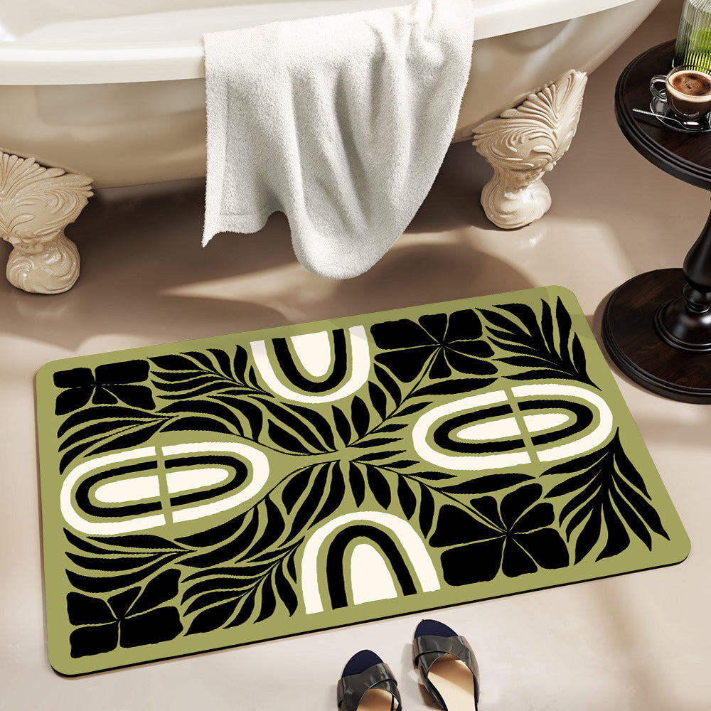 Floral Print Area Rug Kalsten