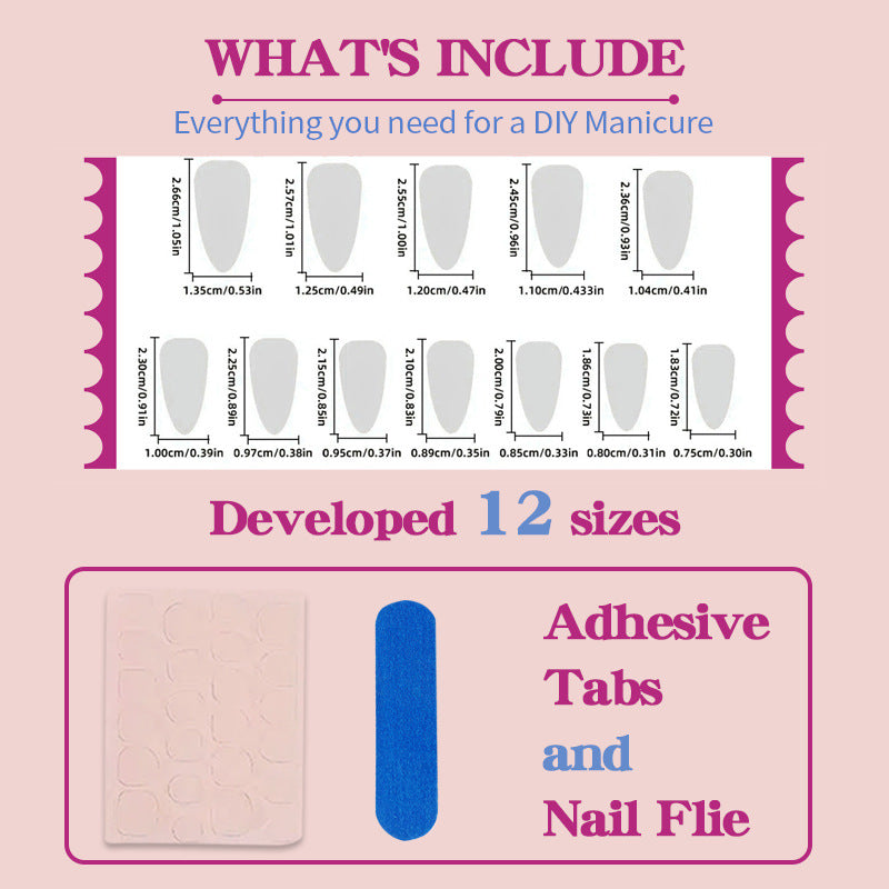 Artificial Nails Pointed Shape Kalsten