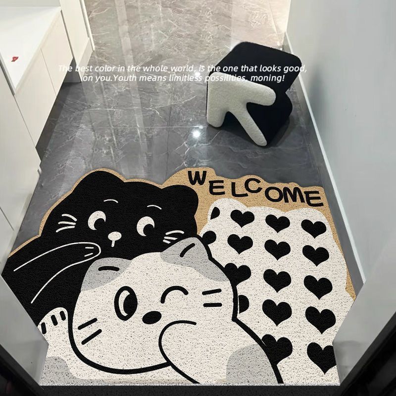 Cute Dog-Themed Decorative Area Mat