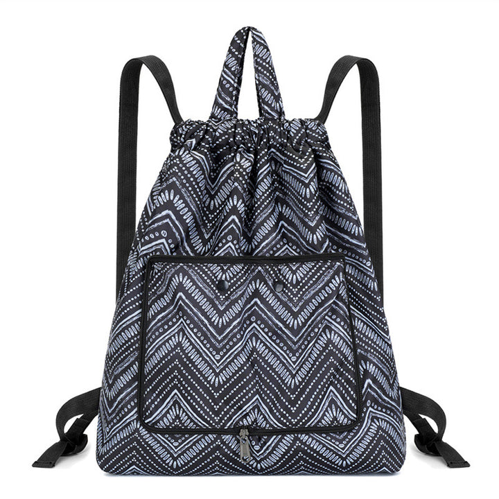 Lightweight Floral Drawstring Backpack Kalsten