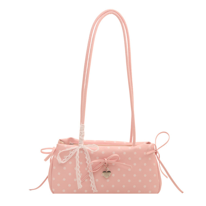 WoCharming Polka Dot Bow Detail Handbag Kalsten