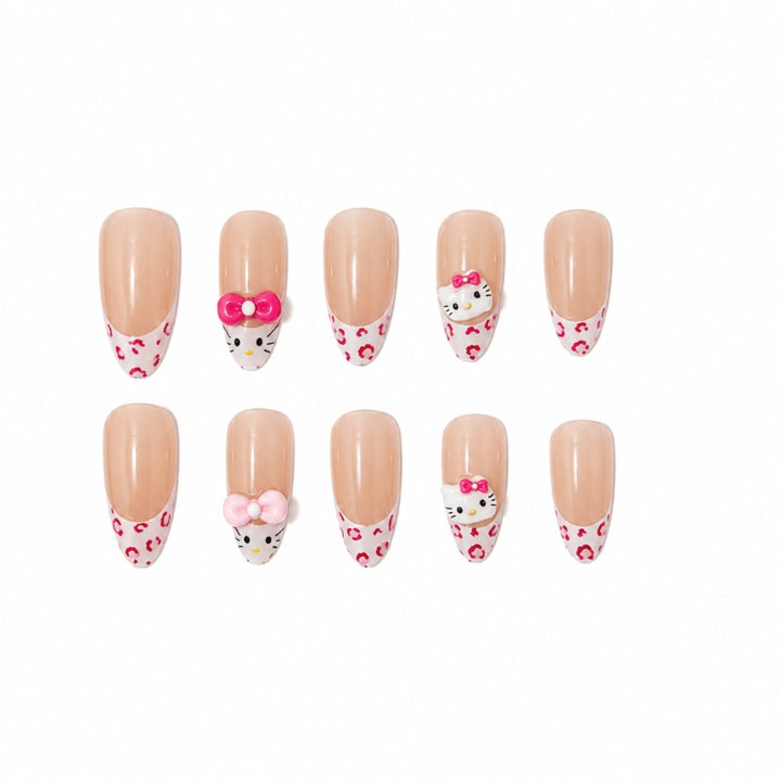 Character-Embellished Press-On Nail Set Kalsten