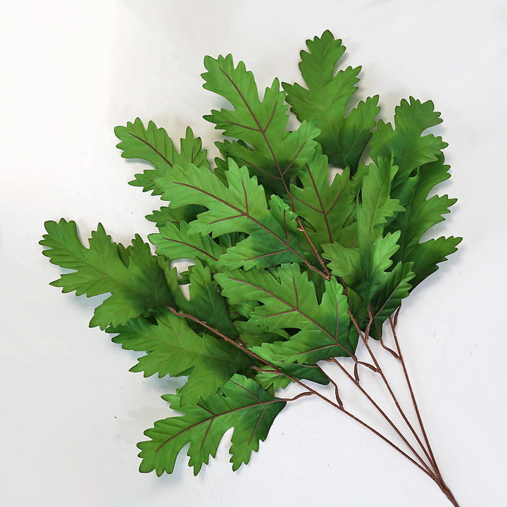 Elegant Faux Leaf Stem Arrangement