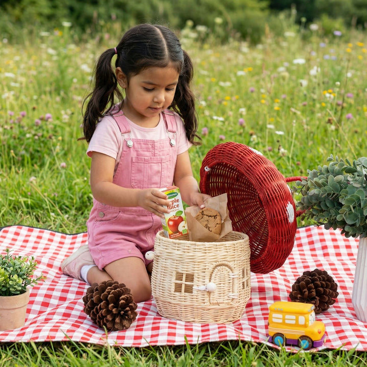 House-shaped storage basket Kalsten
