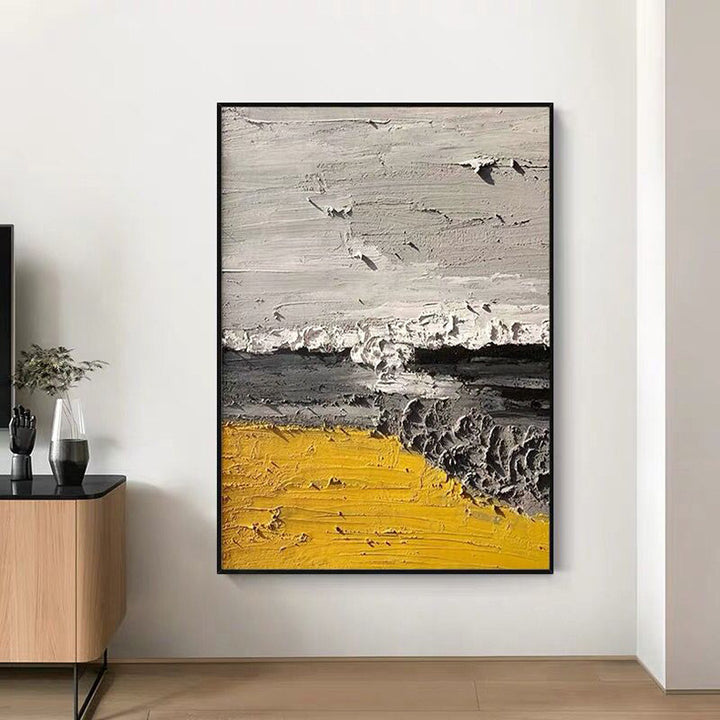 Abstract Textured Wall Art for Interiors