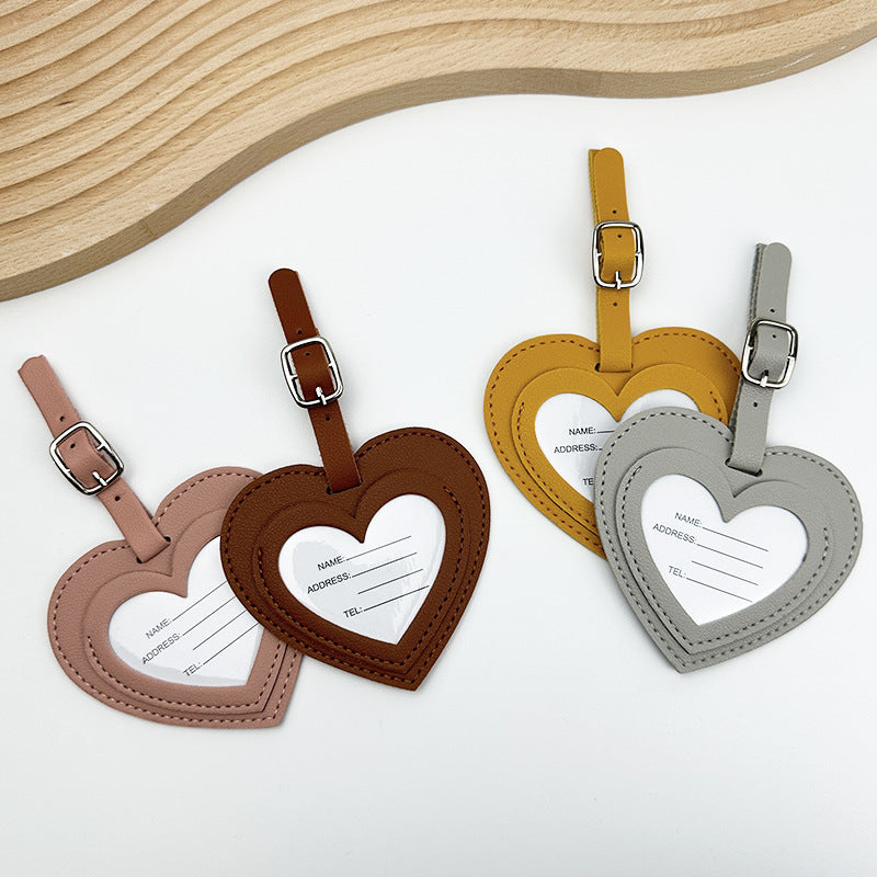 Heart-Shaped Luggage Tag Kalsten
