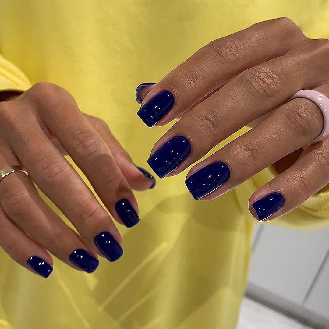 Glossy Gel Nail Art Extensions Kalsten