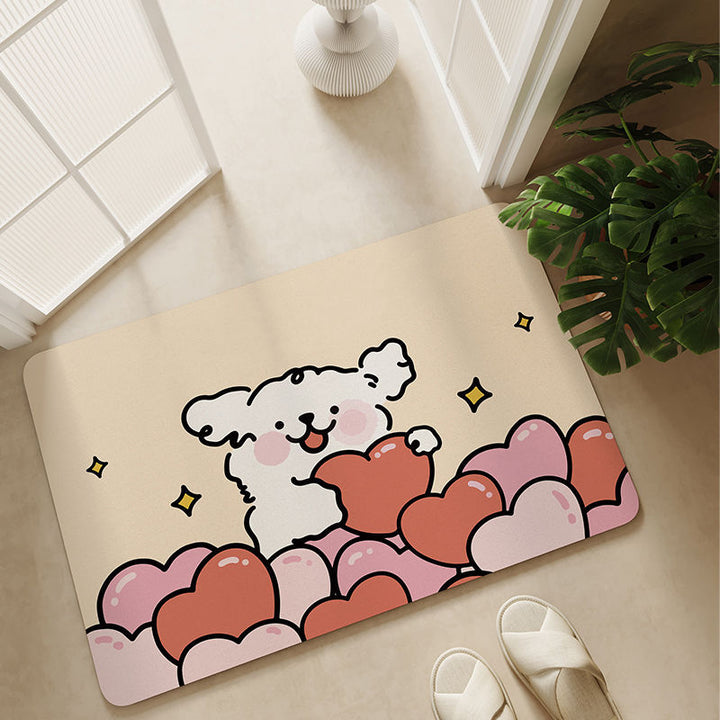 Playful Animal-Themed Area Mat