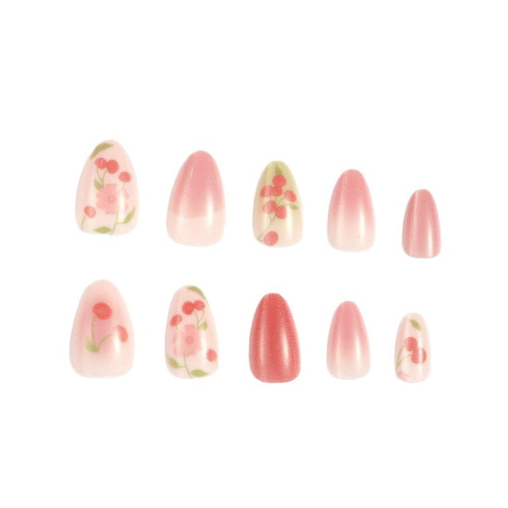 Creative Nail Art Set with Cherry Design Kalsten
