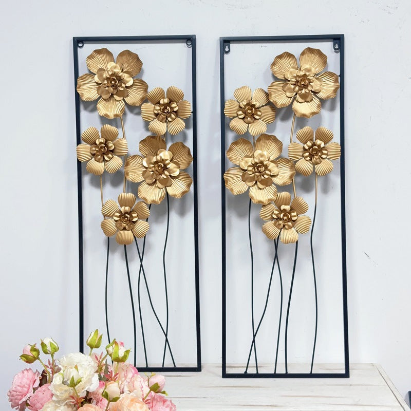 Artistic Floral Wall Metal Decor Kalsten