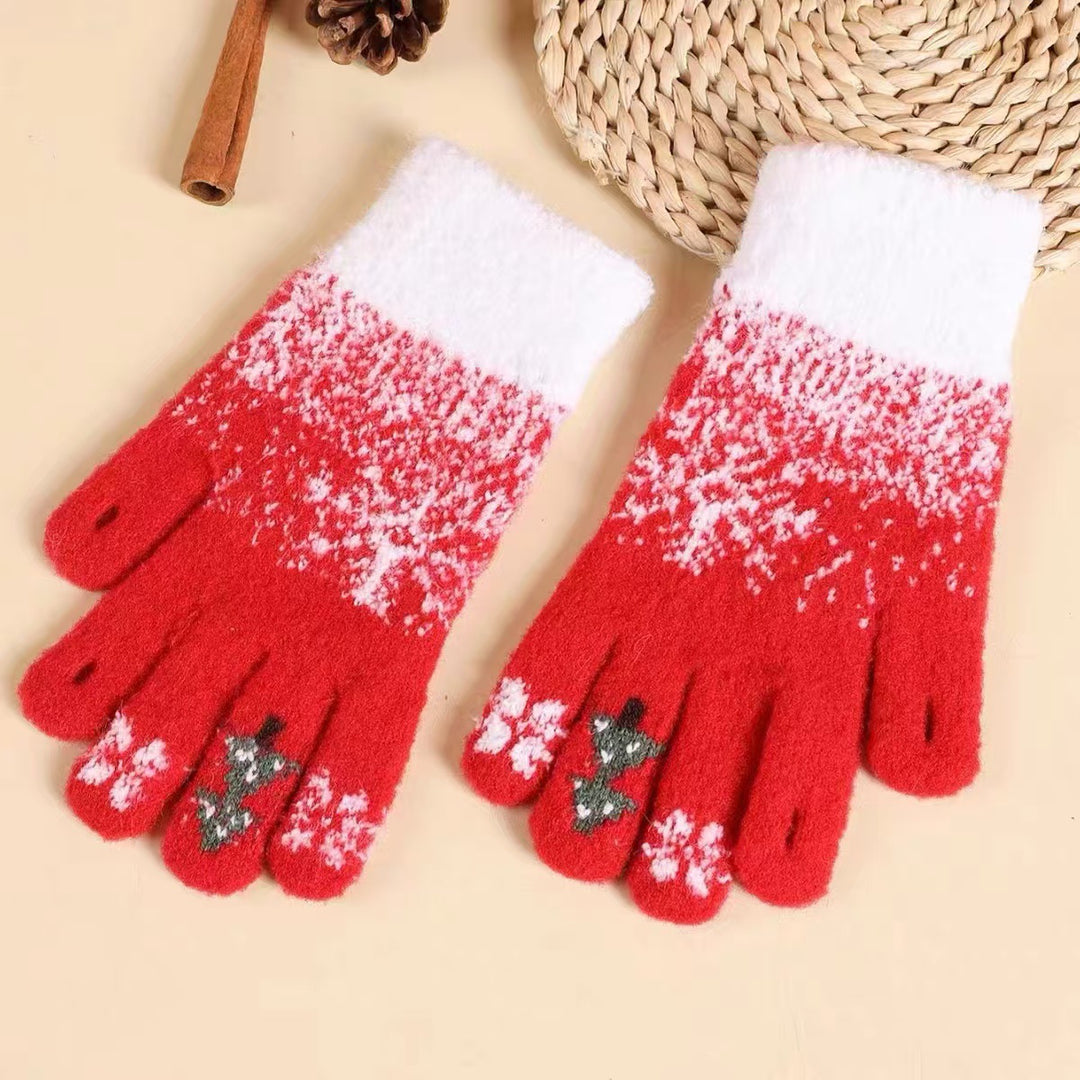 Warm Winter Knitted Touchscreen Gloves Kalsten
