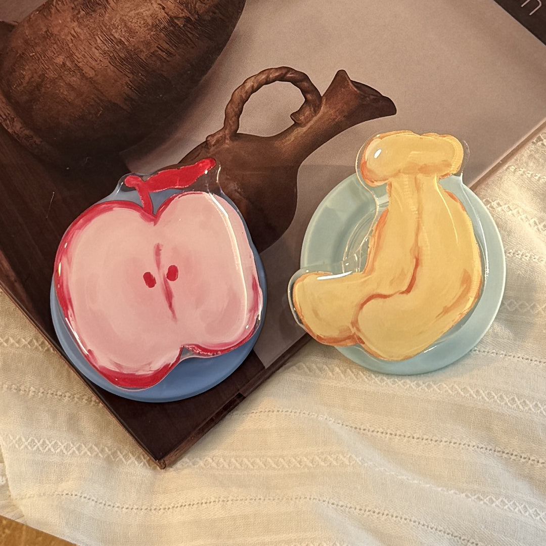 Creative ceramic coaster in figurative design Kalsten