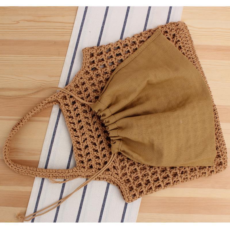Braided Tote Bag Made of Sustainable Material Kalsten