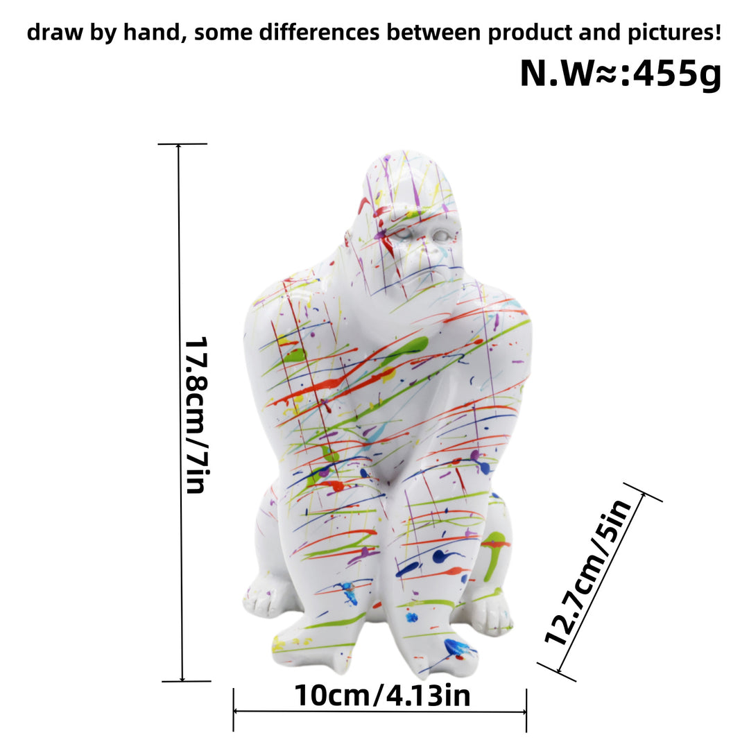 Artful Gorilla Sculpture Kalsten