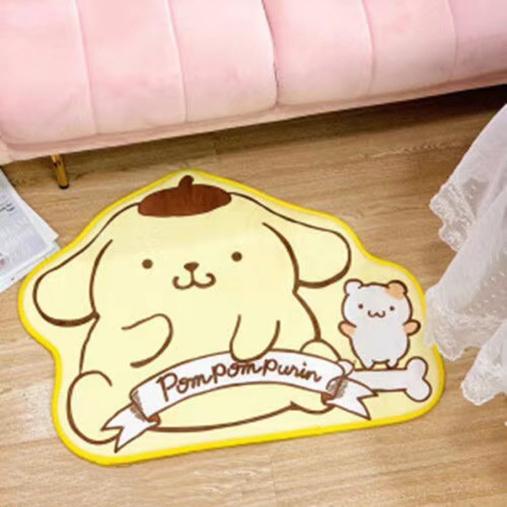 Cute Animal-Themed Plush Bath Mat