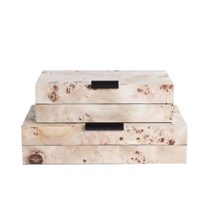 Decorative Wooden Storage Box Set