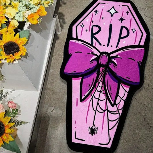 Skull-shaped Decorative Area Cotton