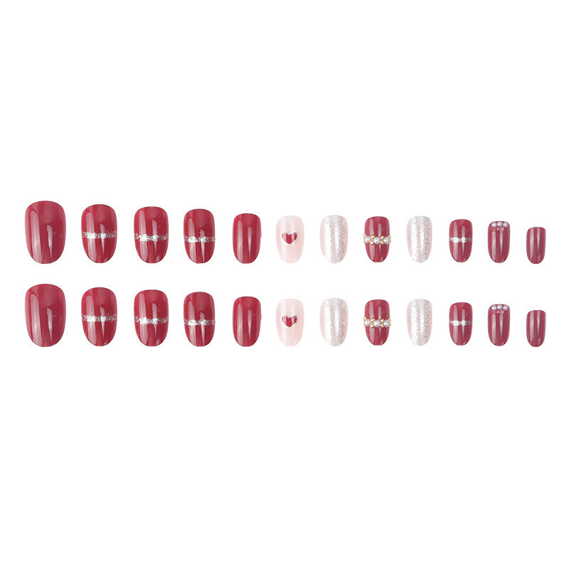 Glamorous Nail Art Press-On Set Kalsten