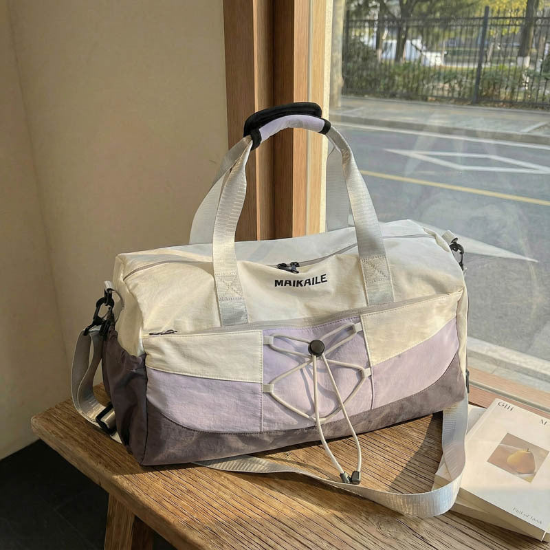 Stylish Multi-Compartment Travel Duffel Bag