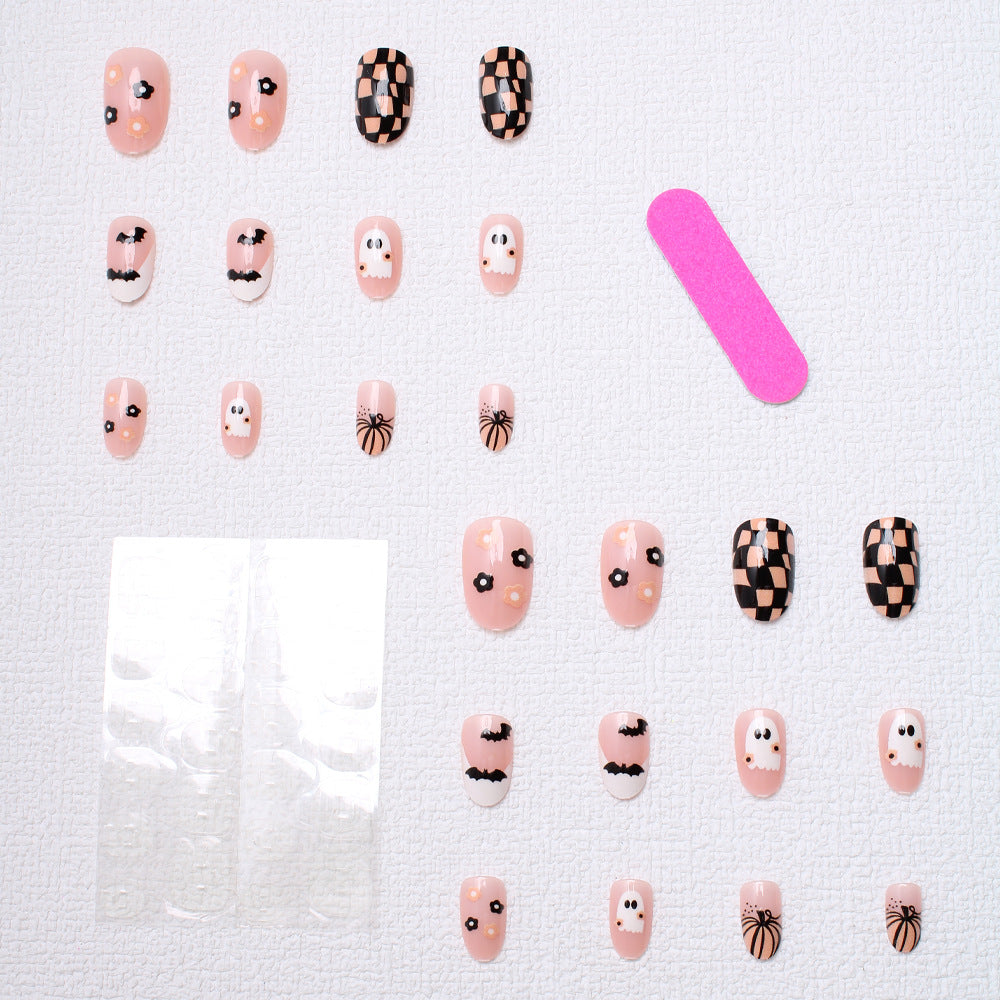 Halloween-Themed Press-On Nail Art Kalsten 1787370325